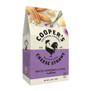 The Original Cheese Straws - White Cheddar and Chive, 4.5oz. 